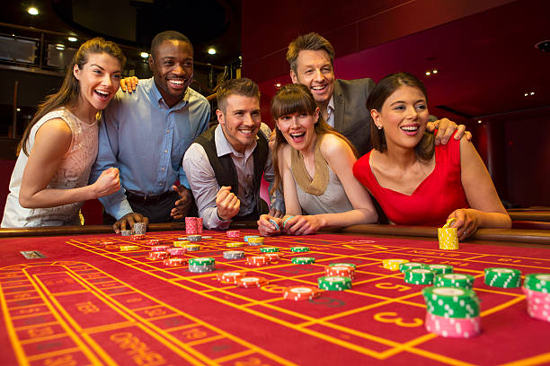 Live dealer blackjack table with multiple camera angles